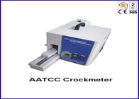 कपास / ऊन वस्त्र परीक्षण उपकरण इलेक्ट्रॉनिक Crockmeter रगड़ स्थिरता परीक्षक