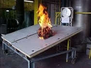 लकड़ी जलने के लिए एएसटीएम ई 108 रूफ बाहरी एक्सपोजर अग्नि परीक्षण उपकरण