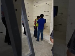 ऊर्ध्वाधर भट्ठी निर्माण सामग्री अग्नि प्रतिरोध परीक्षण