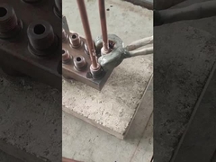 पोर्टेबल कॉपर पाइप वेल्डिंग मशीन, 25KW 50A इंडक्शन हीटिंग मशीन