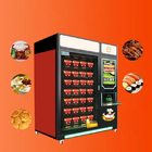 YY Food पिज़्ज़ा ब्रेड वेंडिंग मशीन माइक्रोवेव हीटेड वेंडिंग मशीन