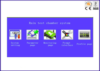 कम शोर पर्यावरण परीक्षण चैंबर आईपी 1/2/3 / 4-1000 बारिश टेस्ट चैंबर