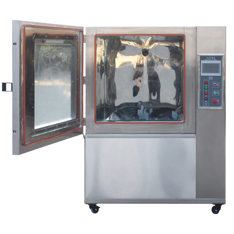 संक्षारण परीक्षण के लिए प्रोग्राम करने योग्य 108L SUS304 स्टेनलेस स्टील नमक स्प्रे परीक्षण कक्ष