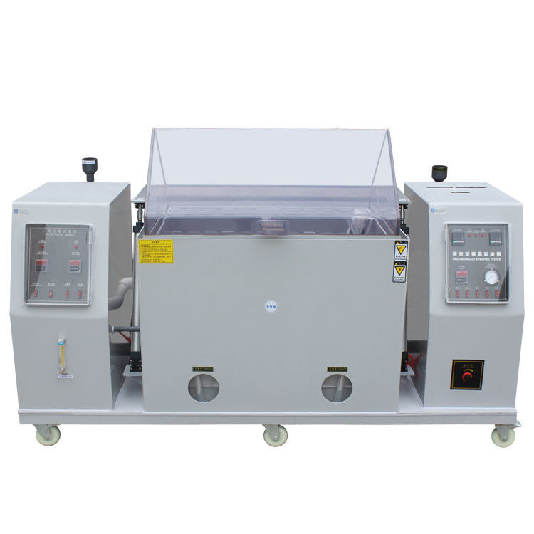 संक्षारण परीक्षण के लिए प्रोग्राम करने योग्य 108L SUS304 स्टेनलेस स्टील नमक स्प्रे परीक्षण कक्ष