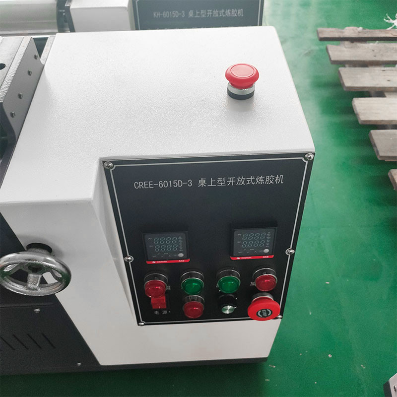प्रयोगशाला रबर मिक्सिंग मशीन 380V 50HZ ओपन टाइप दो रोल मिल उपकरण