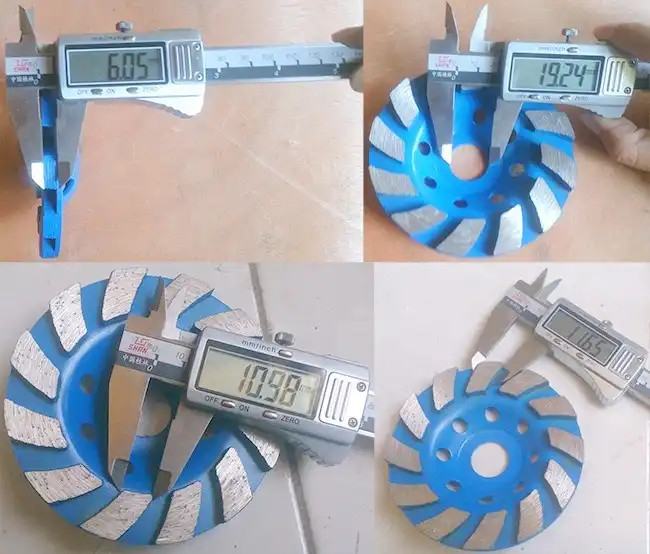 उच्च प्रदर्शन कंक्रीट मंजिल ग्राइंडर मशीन 220V 320 आरपीएम 3 ग्राइंडिंग प्लेट के साथ
