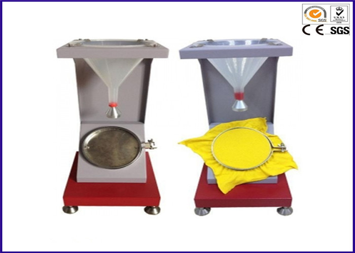 500ML कपड़ा स्प्रे रेटिंग परीक्षक, आईएसओ 4920 एएटीसीसी 22 प्रयोगशाला वस्त्र परीक्षण मशीनें