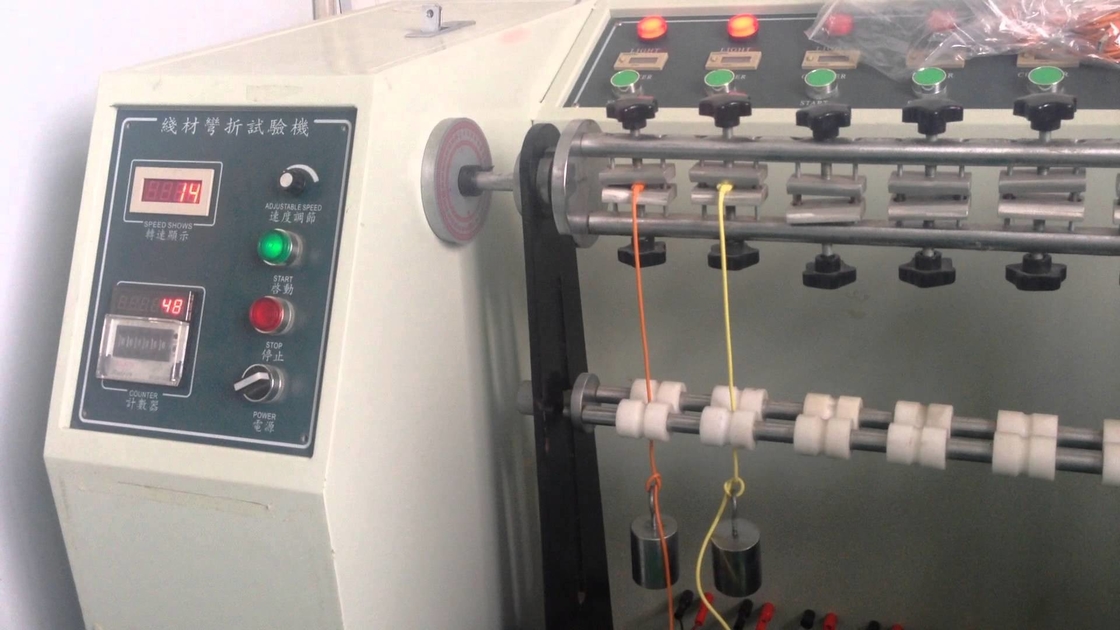 रोबोट केबल झुकने परीक्षण Cria 0003.2 के लिए 6 स्टेशन वायर परीक्षण उपकरण