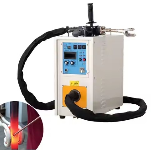 एयर कंडीशनर विनिर्माण संयंत्रों में तांबे और पीतल के ट्यूबों के लिए 25KW इंडक्शन हीटर और लंबे समय तक चलने वाले कनेक्शन
