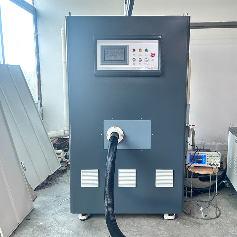 60KW आउटपुट पावर के साथ अल्ट्रा-हाई-फ्रिक्वेन्सी इंडक्शन हीटिंग मशीन के लिए अनुकूलित स्टेनलेस स्टील पिघलने की भट्ठी