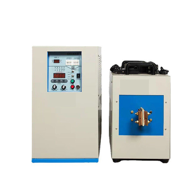 15KW आउटपुट पावर विनिर्माण संयंत्र में स्टेनलेस स्टील के ताप उपचार के लिए UHFI हीटिंग मशीन