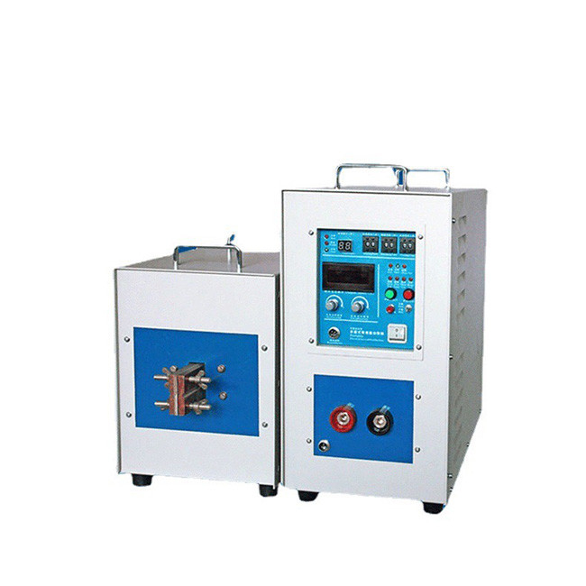 स्टेनलेस स्टील विनिर्माण संयंत्र में ताप उपचार के लिए 15KW UHFI हीटिंग मशीन तेजी से ठंडा पानी प्रवाह दर