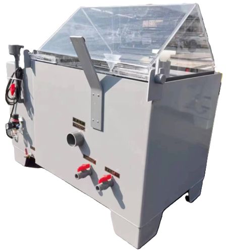 जंग प्रतिरोध परीक्षक स्टेनलेस स्टील नमक कोहरा उपकरण नमक चक्रण परीक्षण के लिए 220V ASTM मानक 1-वर्ष की वारंटी