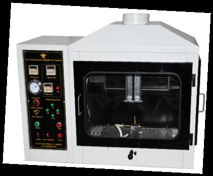 ईएन आईएसओ 11925-2 मानक के साथ भवन संरचना किनारे सतह जोखिम परीक्षण के लिए ज्वलनशीलता परीक्षण उपकरण