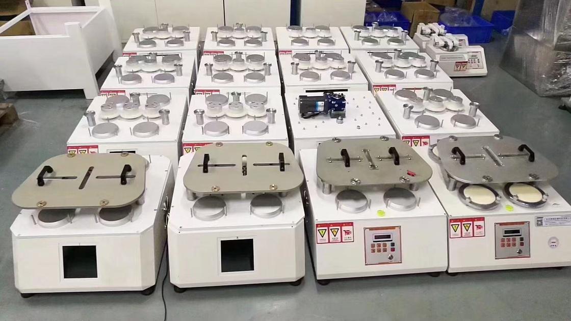 आईएसओ 12947-2 मैटिंडेल घर्षण और पेलिंग परीक्षक कपड़ा प्रतिरोध परीक्षण मशीन के लिए