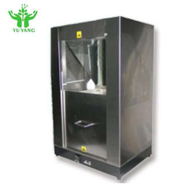 ASTM D4151 कंबल ज्वलनशीलता परीक्षक 70mmx70mm नमूना और 16mm ज्वाला लंबाई अग्नि परीक्षण उपकरण के साथ