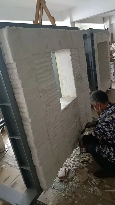 1200 डिग्री सेल्सियस तापमान और मॉड्यूलर निर्माण के साथ आईएसओ 834 अनुपालक वर्टिकल फायर रेजिस्टेंस टेस्ट फर्नेस