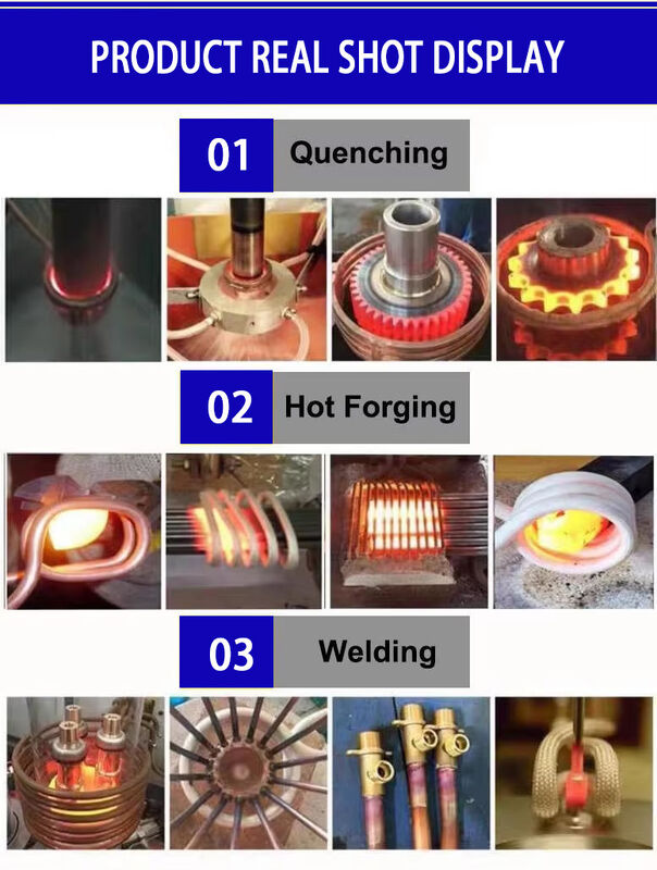 High Frequency Heating Machine Gear Quenching Melting Welding Heat Treatment High Frequency Induction Heating Machine