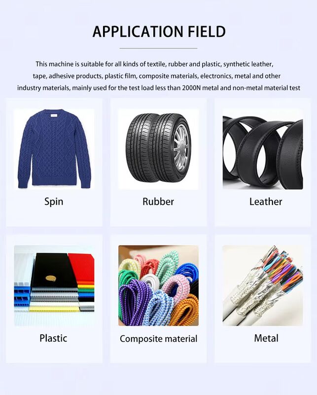 500n तन्यता शक्ति परीक्षण मशीन, यूनिवर्सल परीक्षण मशीन का उपयोग और इलेक्ट्रॉनिक, सिंगल कॉलम टेंशन परीक्षण मशीन