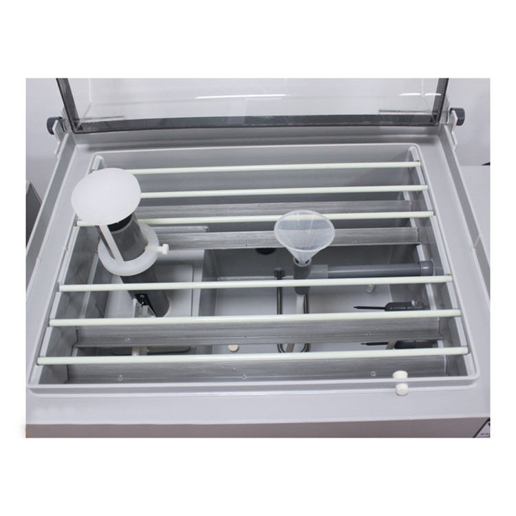 आर्थिक स्टेनलेस स्टील स्वचालित औद्योगिक नमक स्प्रे परीक्षक मशीन ASTM मानक इलेक्ट्रॉनिक्स लैब उपयोग संक्षारण परीक्षण के लिए