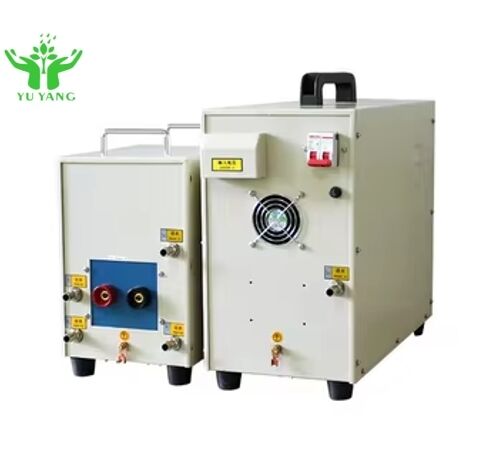 YUYANG पीएलसी नियंत्रित आईजीबीटी प्रेरण हीटर 25kW 380V पर्यावरण के अनुकूल उच्च दक्षता धातु एनीलिंग quenching ब्रेज़िंग फोर्जिंग