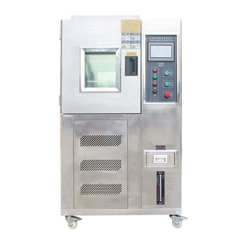 उत्पाद मूल्यांकन के लिए 50L निरंतर तापमान और आर्द्रता परीक्षण उपकरण 220V जलवायु कक्ष