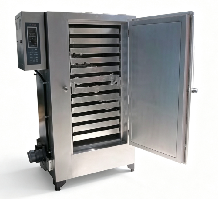 वाईवाईई-004 सिलिका जेल सुखाने के लिए पर्यावरण परीक्षण कक्ष 220V50Hz और उच्च तापीय दक्षता औद्योगिक सुखाने ओवन के साथ