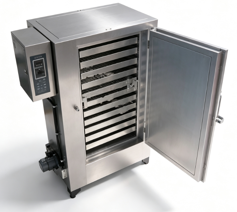 वाईवाईई-004 सिलिका जेल सुखाने के लिए पर्यावरण परीक्षण कक्ष 220V50Hz और उच्च तापीय दक्षता औद्योगिक सुखाने ओवन के साथ