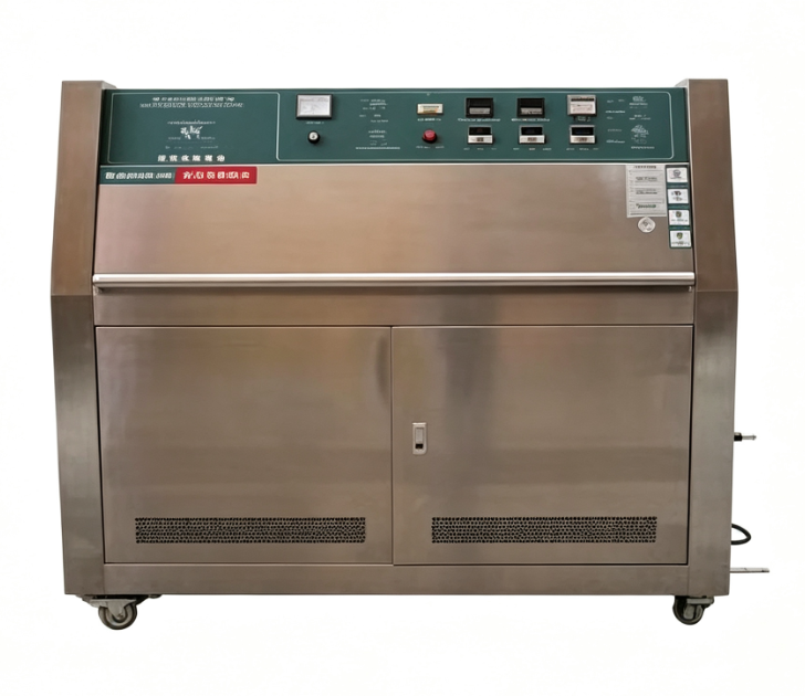 UV Accelerated Weathering Tester with 304# Stainless Steel Chamber TEMI 880 Programmable Controller and RT+20℃~70℃ Temperature Range