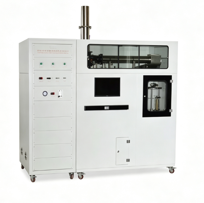 Automatic Cone Calorimeter Fire Testing System for Heat Release Rate Oxygen Consumption and Smoke Measurement