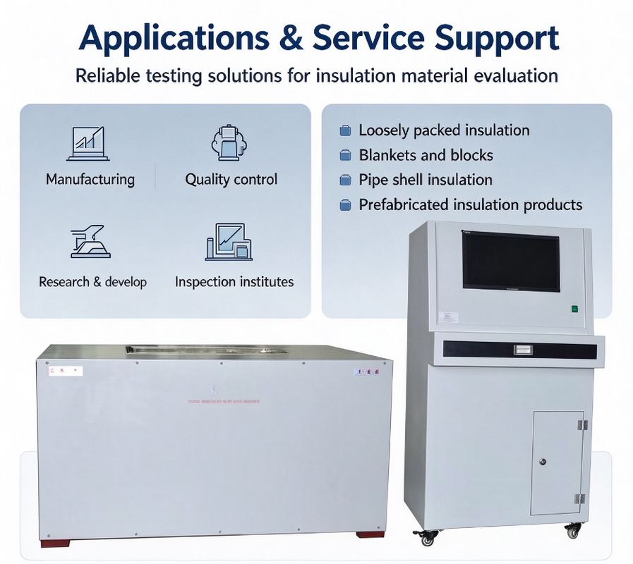 Maximum Service Temperature Testing Machine for Loose Insulation, Blanket, Block, Plate & Prefabricated Insulating Tube Shell