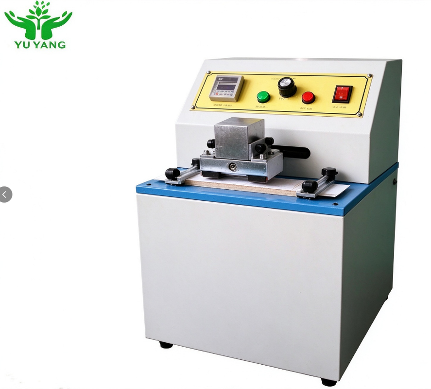 Microcomputer Control Ink Rub Testing Machine Abrasion Resistance Tester with Adjustable Friction Speed and Auto-Shutdown
