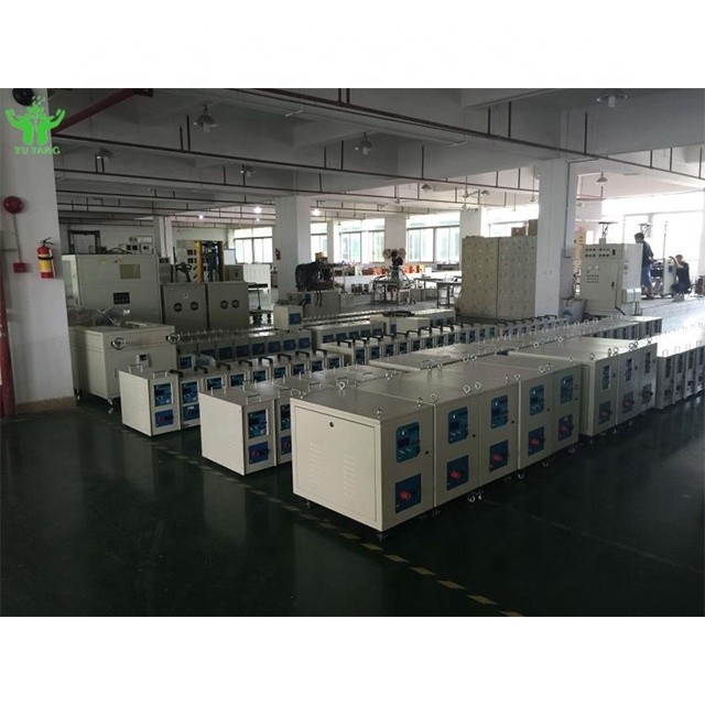 पीएलसी 10-30KHZ ताप, शमन, एनीलिंग, पिघलने और वेल्डिंग के लिए प्रेरण ताप उपकरण