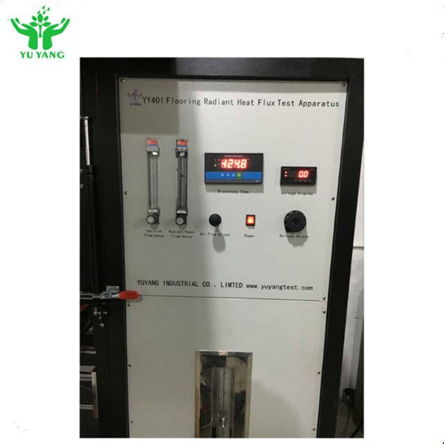 2KW ASTM E 846 फ़्लोरिंग रेडिएंट हीट फ्लक्स के लिए ज्वलनशीलता परीक्षण उपकरण