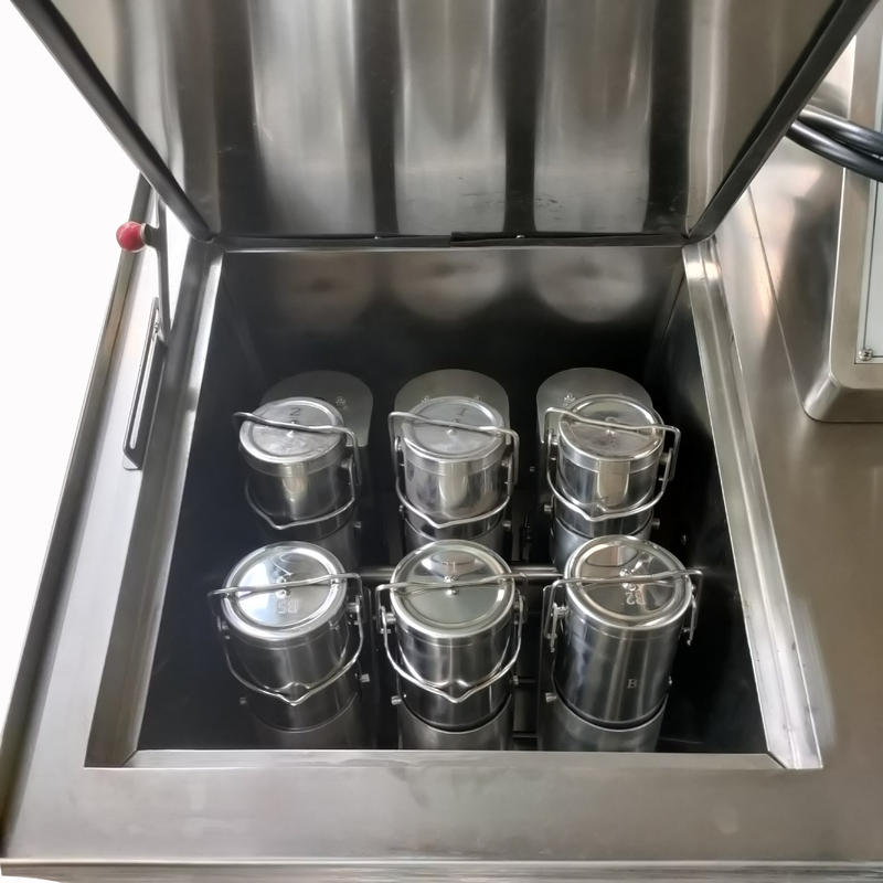 ISO105 AATCC 61 रोटावाश कलर फास्टनेस टेस्टर 1200ml कप टेक्सटाइल के लिए: