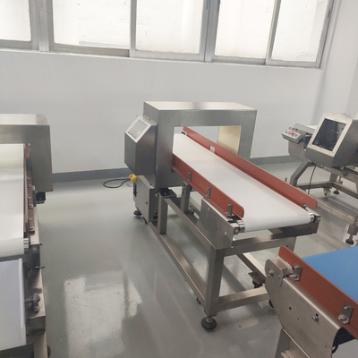 एल्यूमीनियम फ़ॉइल पैकेजिंग के लिए अनुकूलित खाद्य मेटल डिटेक्टर उच्च परिशुद्धता