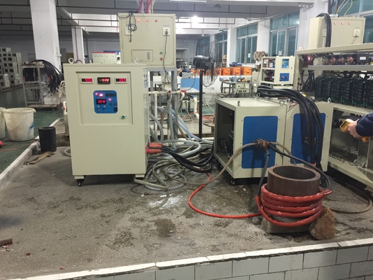 पोर्टेबल कॉपर पाइप वेल्डिंग मशीन, 25KW 50A इंडक्शन हीटिंग मशीन