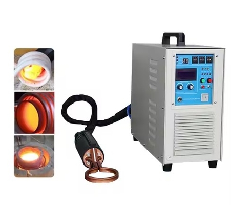 एयर कंडीशनर विनिर्माण संयंत्रों में तांबे और पीतल के ट्यूबों के लिए 25KW इंडक्शन हीटर और लंबे समय तक चलने वाले कनेक्शन