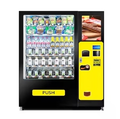 21.41 इंच टच स्क्रीन और 201 बॉक्स क्षमता के साथ उच्च गति भोजन के लिए स्वचालित वेंडिंग मशीन