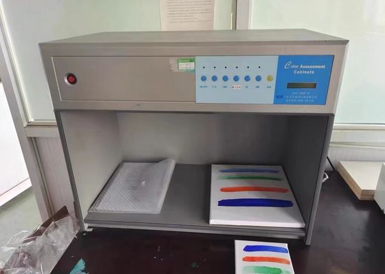 कपड़ा वस्त्र रंग मूल्यांकन कैबिनेट मिलान कक्ष निरीक्षण के लिए लाइट बॉक्स